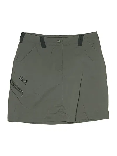 Pre-owned Jack Wolfskin Skort In Green