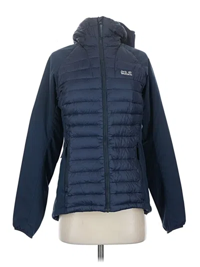 Pre-owned Jack Wolfskin Snow Jacket In Blue