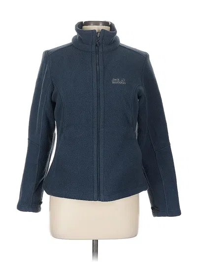 Pre-owned Jack Wolfskin Sweatshirt In Blue