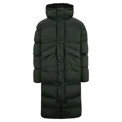 Pre-owned Jack Wolfskin Tech Lab Sleeping Bag Coat Zip Up Dark Green Mens Jacket 1205551