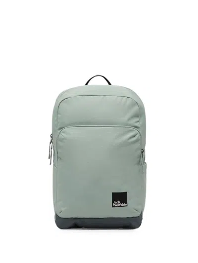 Jack Wolfskin Terraview Zip-fastening Backpack In Green