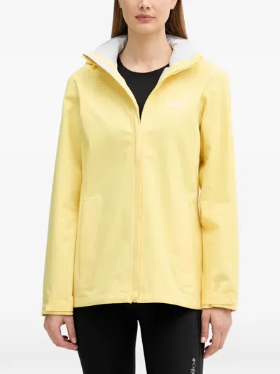 Jack Wolfskin Trailtime 2l Performance Jacket In Yellow