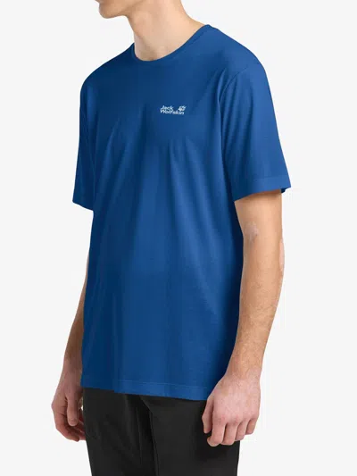 Jack Wolfskin T-shirt Vonnan S/s T M In Blue