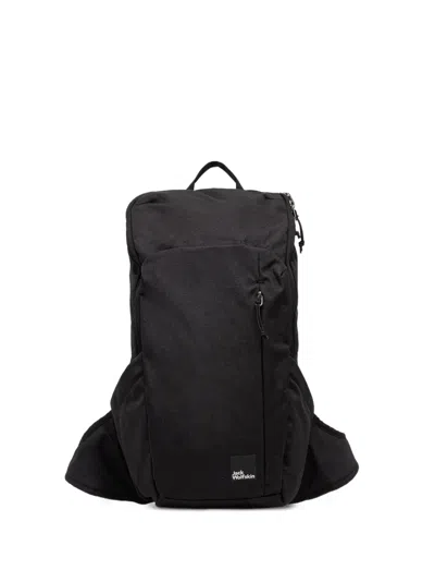 Jack Wolfskin Waimea Logo-patch Backpack In Black
