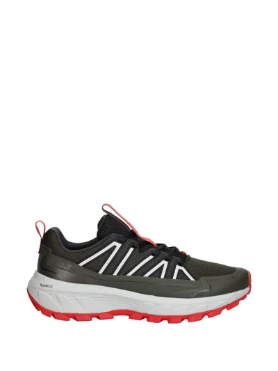 Jack Wolfskin Wild Hike Low Lace-up Sneakers In Grey
