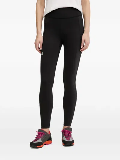 Jack Wolfskin Wildstride Leggings In Black