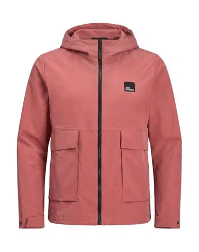 Jack Wolfskin Woman Jacket Antique Rose Size Xxs Polyester In Pink