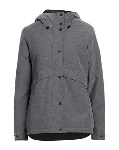 Jack Wolfskin Woman Jacket Grey Size M Polyamide, Polyester In Gray