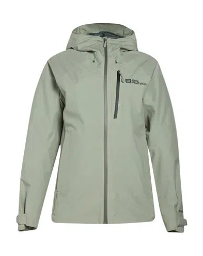 Jack Wolfskin Woman Jacket Light Green Size Xs Polyester