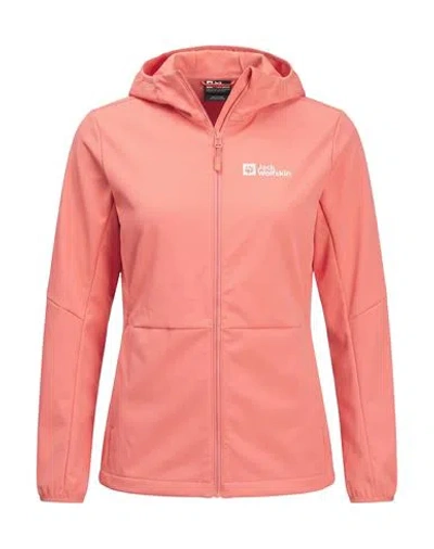 Jack Wolfskin Woman Jacket Salmon Pink Size Xs Polyester