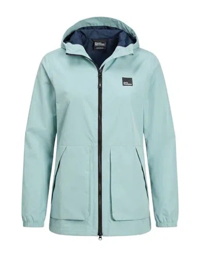 Jack Wolfskin Woman Jacket Sky Blue Size Xxs Polyester
