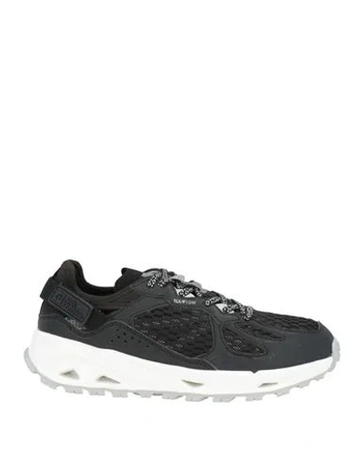 Jack Wolfskin Woman Sneakers Black Size 7 Textile Fibers In Multi