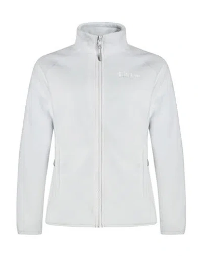 Jack Wolfskin Woman Sweatshirt Light Grey Size Xs Recycled Polyacrylic In Gray
