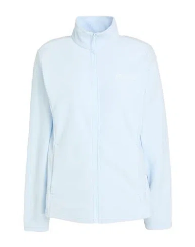 Jack Wolfskin Woman Sweatshirt Sky Blue Size M Recycled Polyester