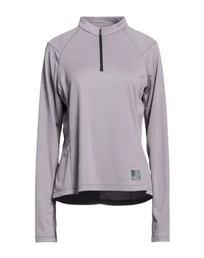 Jack Wolfskin Woman T-shirt Taupe Size M Polyester In Gray