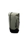 Jack Wolfskin Zip-fastening Logo-print Backpack In Gray