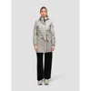 Jack1t Aurora Cape Raincoat In Gray
