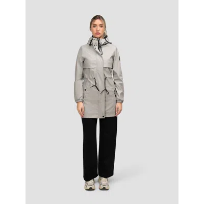Jack1t Aurora Cape Raincoat In Gray