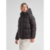 Jack1t Cloud Prime Hooded Down Jacket In Black