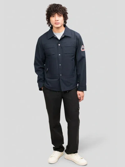 Jack1t Eden Shirt Jacket In Blue