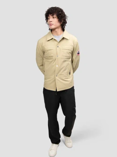 Jack1t Eden Shirt Jacket In Gold