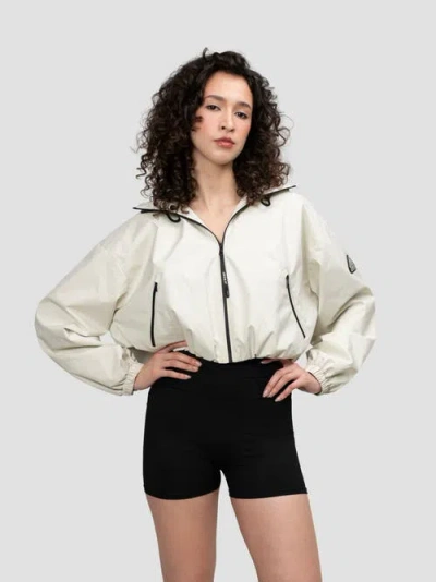 Jack1t Orpheus Cropped Jacket In White