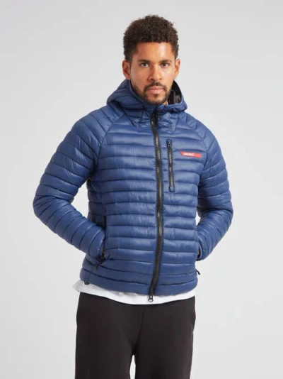 Jack1t Satell1te Long Sleeve Hooded Jacket In Blue
