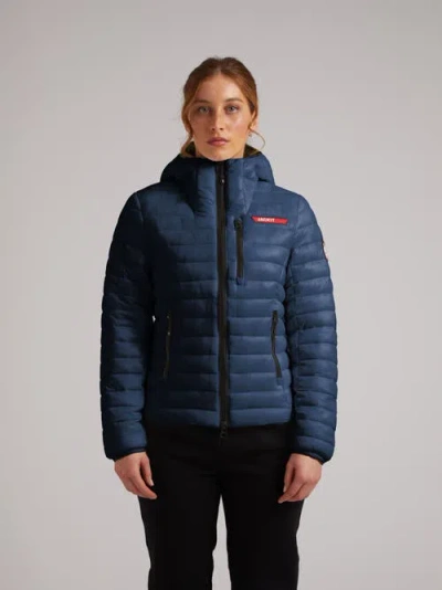 Jack1t Satell1te Padded Hooded Jacket In Blue