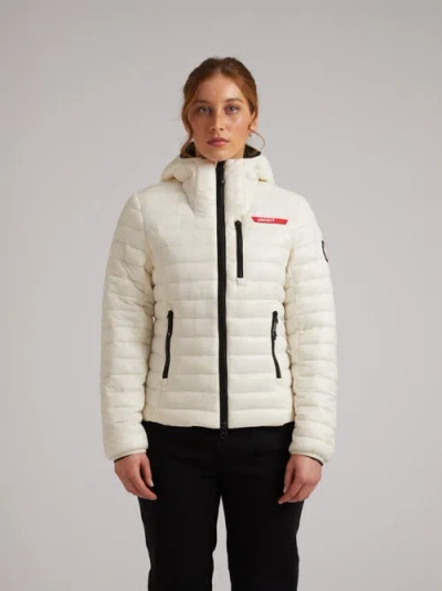 Jack1t Satell1te Padded Hooded Jacket In Neutral