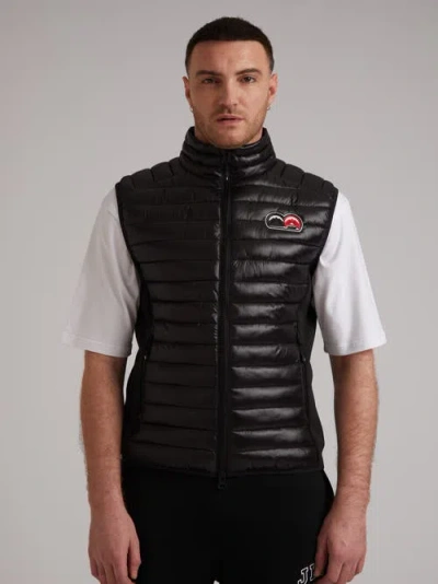 Jack1t Sport L1te Funnel Neck Gilet In Black