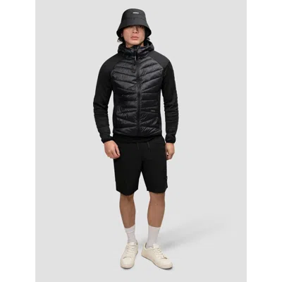 Jack1t T1tan Hybrid Hooded Jacket In Black