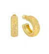 Jackie Mack Designs Women's Desert Hoops In Gold