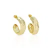 Jackie Mack Designs Women's Large Sunset Hoops In Gold