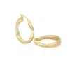 Jackie Mack Designs Women's Lava Hoops In Gold