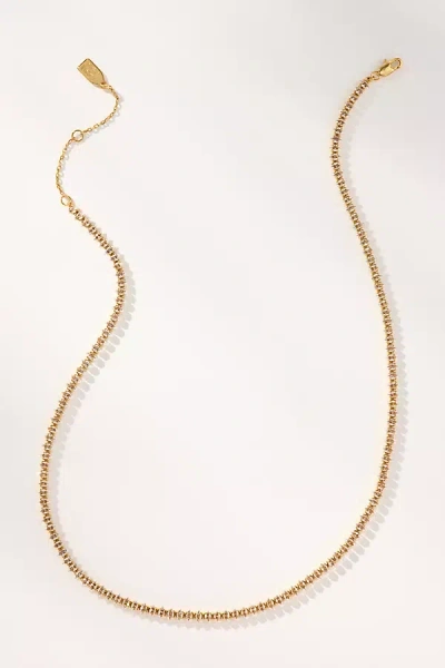 Jackie Mack Lyra Tennis Necklace In Gold