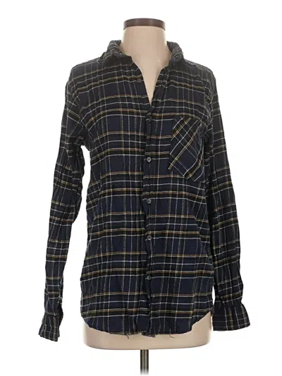 Pre-owned Jackson Hole Long Sleeve Button Down Shirt In Black