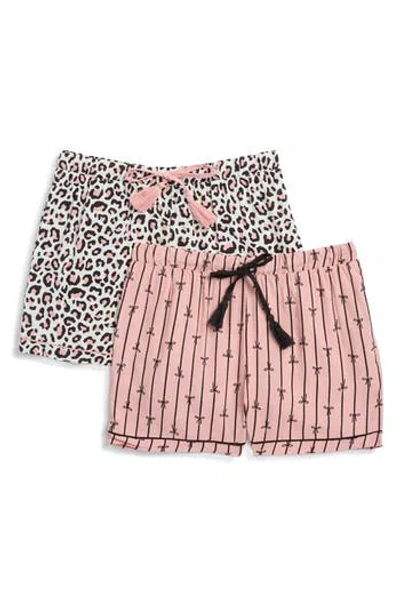 Jaclyn Assorted 2-pack Woven Pajama Shorts