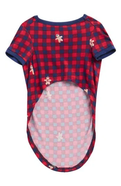 Jaclyn Gingerbread Dog Sleep Pajamas In Multi