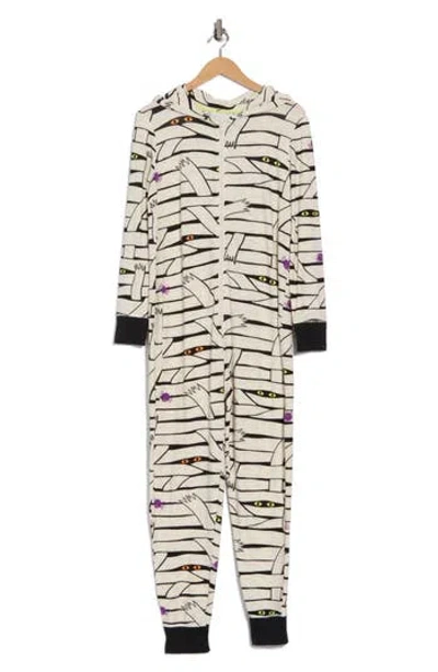 Jaclyn Halloween Hooded One-piece Pajamas