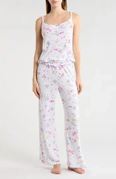 Jaclyn Henley Camisole & Flare Leg Pants Pajamas