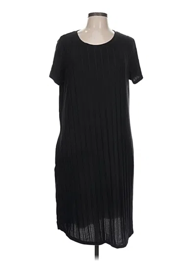Pre-owned Jaclyn Intimates Casual Dress In Black