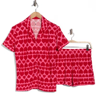 Jaclyn Jersey Pajamas In Pink