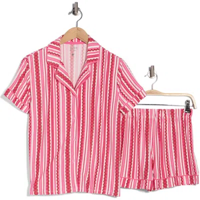 Jaclyn Jersey Pajamas In Pink