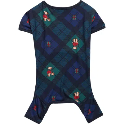 Jaclyn Matching Family Bear Plaid Dog Pajamas In Multi