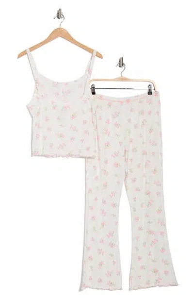Jaclyn Ribbed Long Pajamas