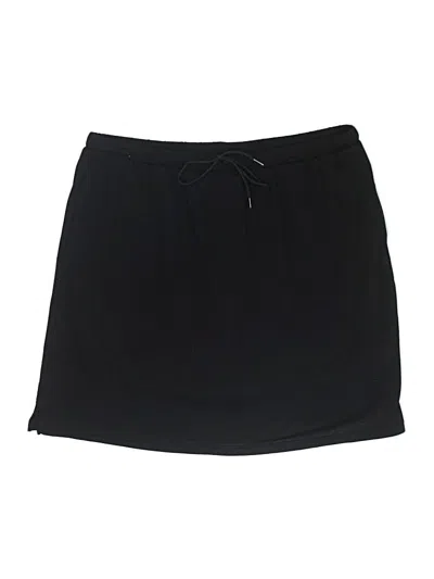 Pre-owned Jaclyn Smith Active Skort In Black