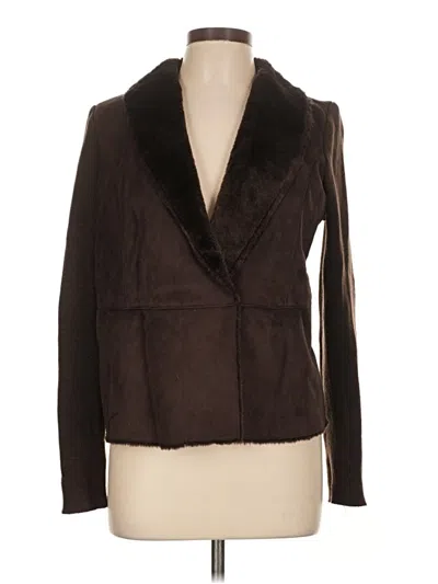 Pre-owned Jaclyn Smith Cardigan Sweater In Brown