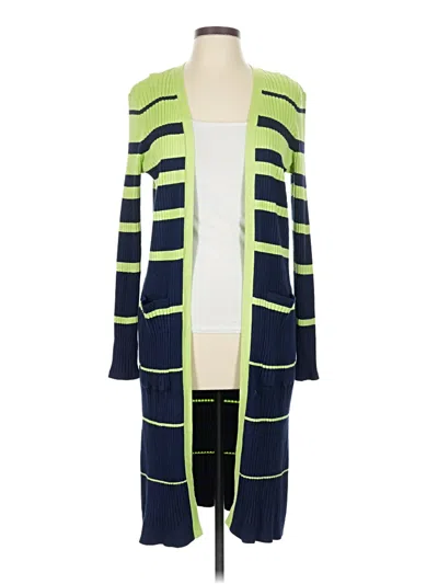 Pre-owned Jaclyn Smith Cardigan Sweater In Green