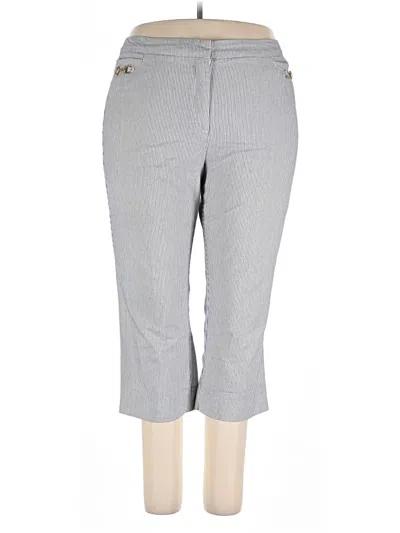 Pre-owned Jaclyn Smith Casual Pants In Gray