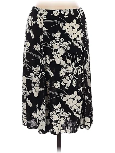 Jaclyn Smith Casual Skirt In Black